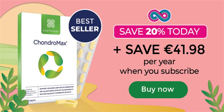 Chondromax - Save €41.98 per year when you subscribe. Buy now