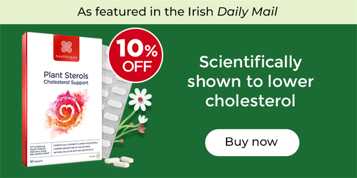 Plant Sterols - 10% off. Scientifically shown to lower cholesterol. Buy now