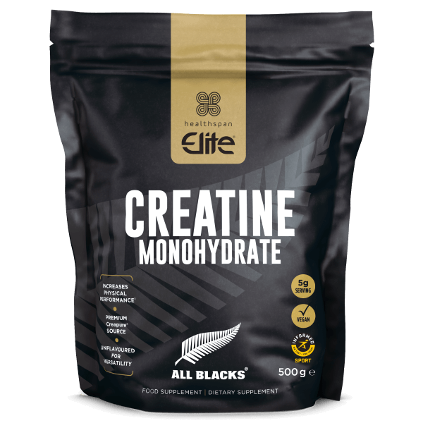 Elite All Blacks Creatine Monohydrate