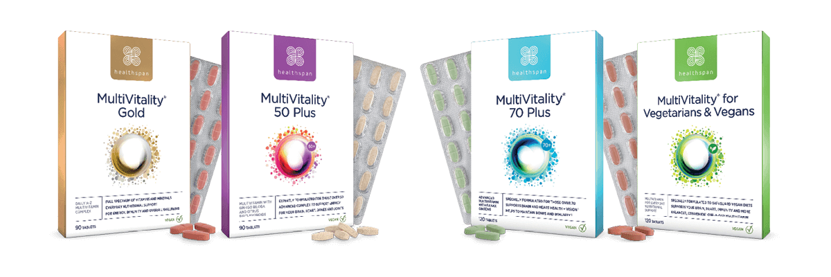 Healthspan multivitamins range