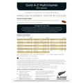 Elite Gold A−Z Multivitamin 