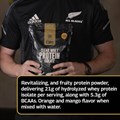 Elite All Blacks Clear Whey Protein Isolate − Orange and Mango 