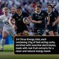 Elite All Blacks Energy Gel − Citrus 