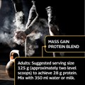 Elite All Blacks Mass Gain Protein Blend − Chocolate 