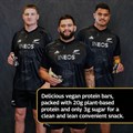 Elite All Blacks Plant−Based HiLo® Protein Bar − White Chocolate Raspberry Flavour 