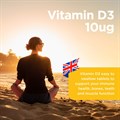 Vitamin D3 10µg 