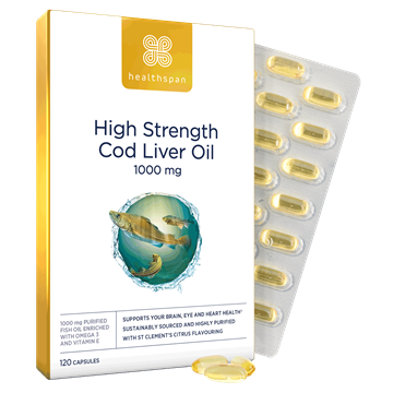 High Strength Cod Liver Oil 1000mg