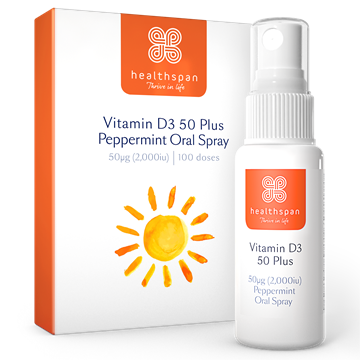 Vitamin D3 50 Plus Spray - Peppermint