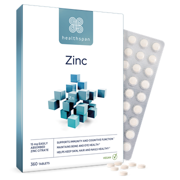 Zinc - 15mg with vitamin C