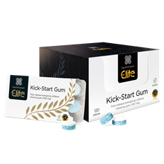 Elite Kick−Start Caffeine Gum