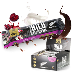 Elite All Blacks Plant−Based HiLO® Protein Bar - Black Forest Gateau