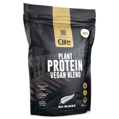 Elite All Blacks Plant Protein Vegan Blend - Vanilla