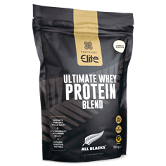Elite All Blacks Ultimate Whey Protein Blend - Vanilla
