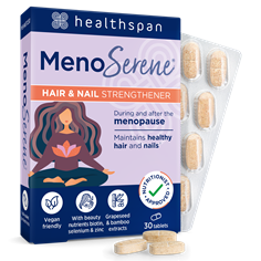 MenoSerene Hair and Nail Strengthener 30 Tabs